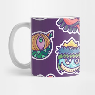 Cute Monster Head Collection Mug